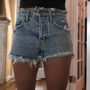 Carmar Distressed Shorts Size 25